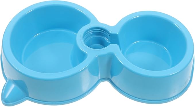 Automatic Dog Water Dispenser with Dual Bowls Durable Pet Feeder for Food and Water Self Watering System for Dogs and Cats for Busy Pet Owners