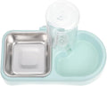 VANZACK 1Set Automatic Pet Feeder Water Bowl Self Refilling Dog Water Dispenser with Material for Home Professional
