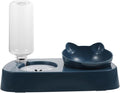 Practical Pet Drinking Bowl Elevated Cat Dog Feeder Bottle Easy to Clean Automatic Pet Food Dispenser