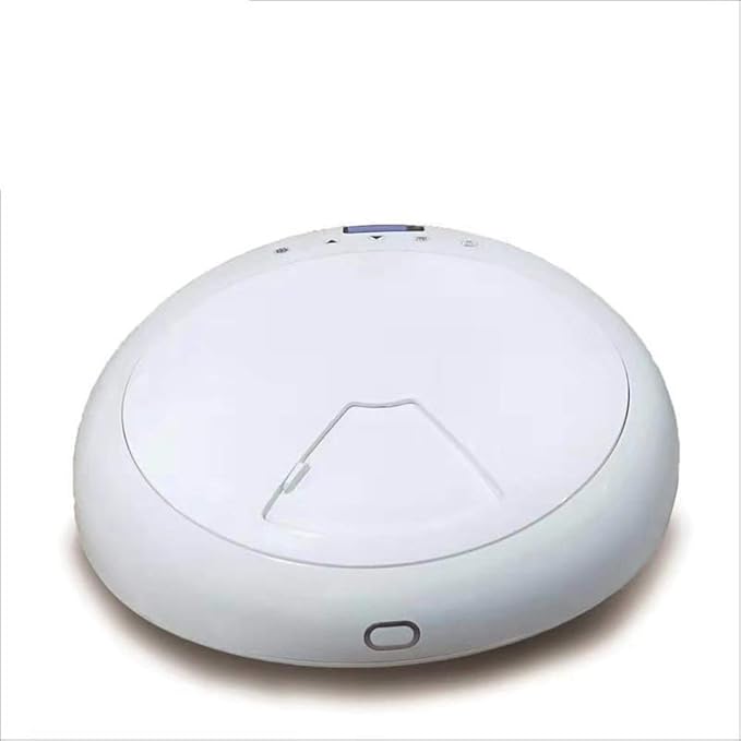 feeders Intelligent Automatic pet Feeder Timing quantitative 6 Meal cat and Dog can Record Feeder Bowl Bowl Catering Machine Matching Feeding White