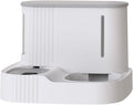 Dual-Use Automatic Pet Feeder & Water Dispenser for Cats & Dogs, Non-Electric Gravity Food & Water Bowl