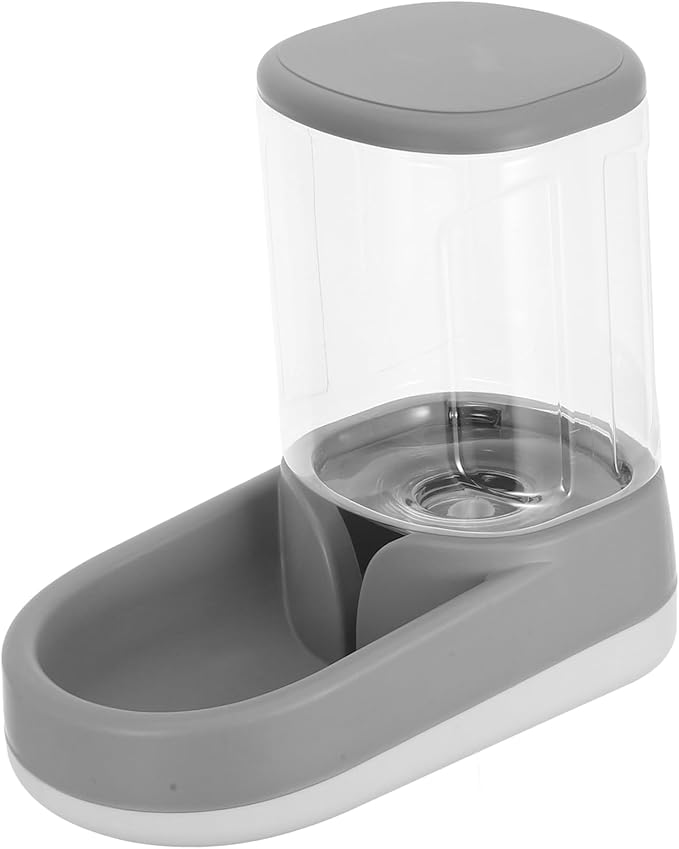 Milisten Automatic Pet Feeder for Dogs and Cats Large Capacity Water Bowl Gravity Feeder Programmable Meal Times