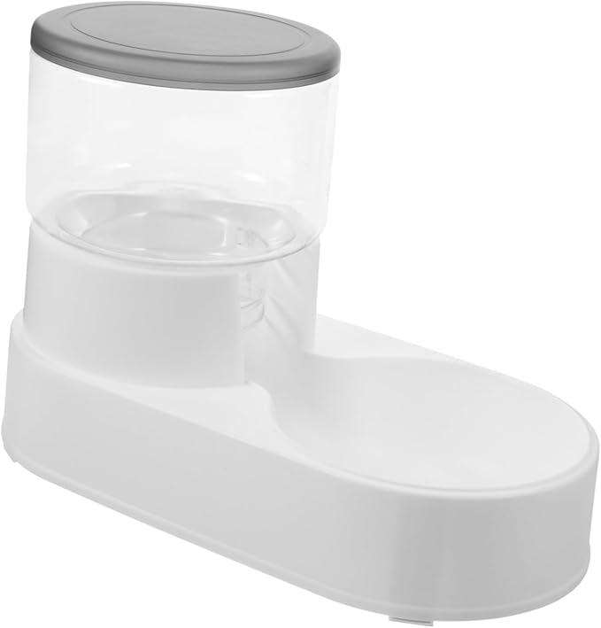 Automatic Pet Feeder Dispenser for Cats and Dogs Self-Filling Food Bowl Lightweight and Design Convenient Saving Feeding Gentle