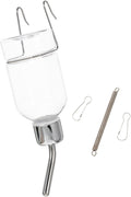 Mikikit Hanging Water Feeder Automatic Leak Dog Water Dispenser for Pets for Cages Provides Drinking Experience for Cats and Dogs