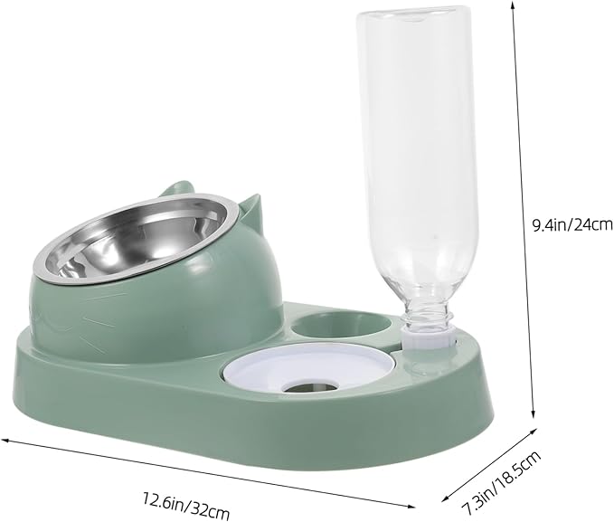 BESPORTBLE Automatic Pet Water Dispenser Dog Food Serving Bowl Pet Feeder for Cats Dogs