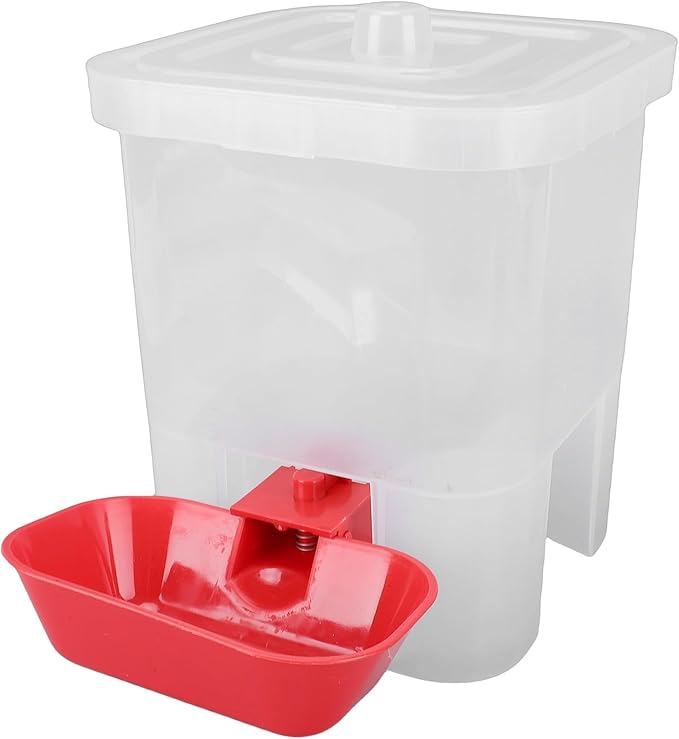 Automatic Dog Water Feeder,Cat Water Dispenser for Poultry,Continuous Auto Fill Cup,Dog Cat Watering Fountain with Circulation System, Portable and Durable, Easy to for