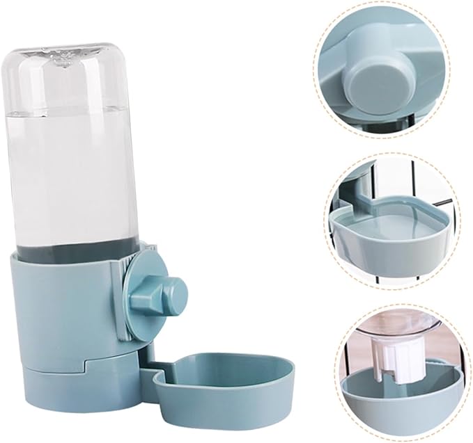 Hanging Drinking Fountain Automatic Dog Waterer Pet Water Dispenser Rabbit Water Bottle Compact Portable Design