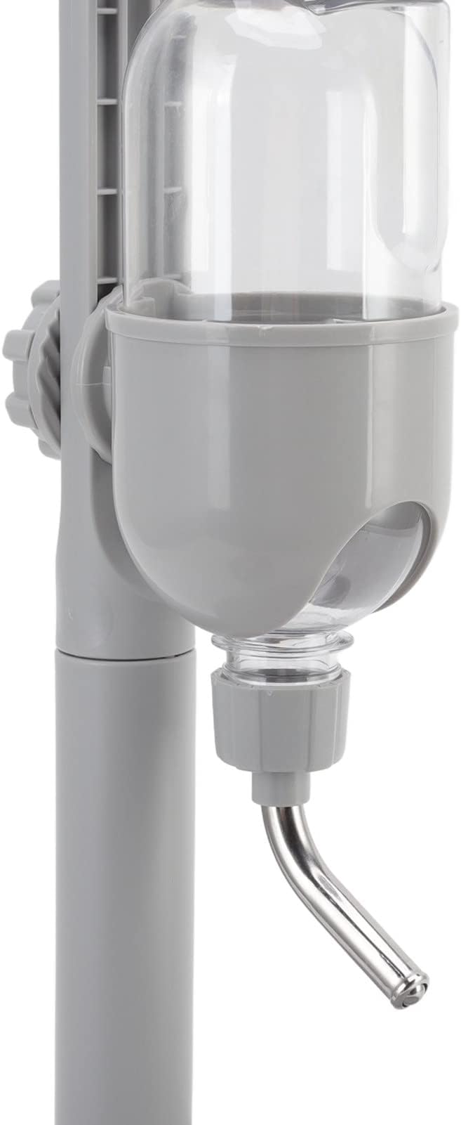 Automatic Dispenser Dog Bowl Dispenser Dog No Drip Dogs with Stand Small Bowl Pet Standing 500ml Multifunctional Detachable Height