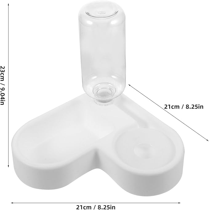 SUPVOX Pet Automatic Water Feeder and Multi-Function Cat Food Bowl for Dogs and Cats Detachable Design and Pet Shops