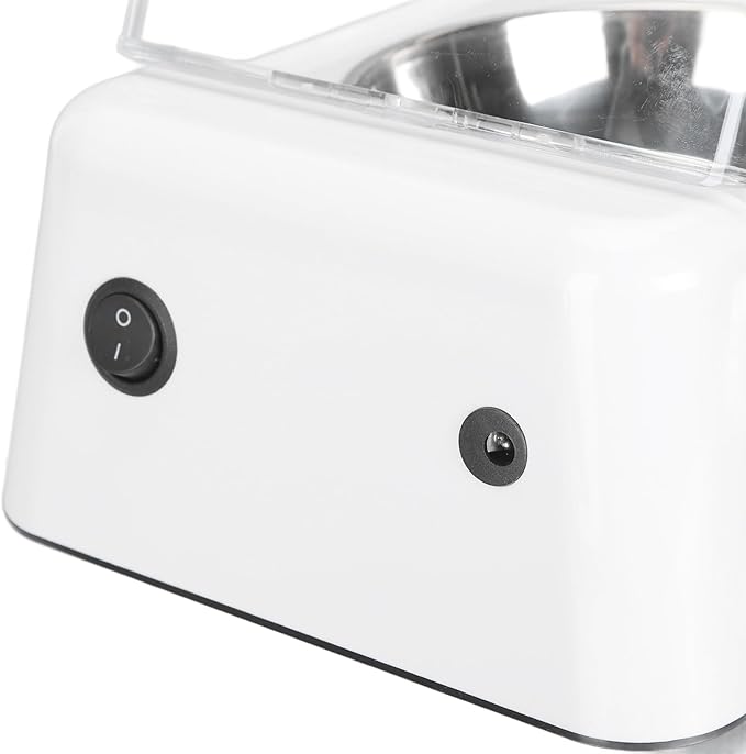Cat Feeder with Automatic Opening Lid, 2000mAh Battery Powered Removable Bowl Infrared Sensor Cat Feeder Easy to Clean Multifunctional for Cats