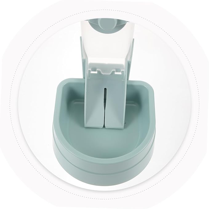 Totority Hanging Cage Automatic Pet Feeder Capacity Dog Food Dispenser Easy to Install Prevents Spills for Cats and Dogs Deep Bowl Design for No Overflow
