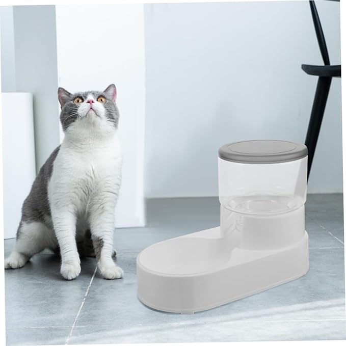 2pcs Automatic Feeder Bowl for Cats and Dogs Gravity Pet Water Dispenser Feeder