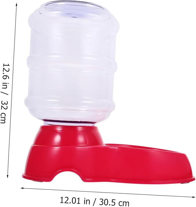 PET Automatic Drinking Fountain 3.5L Dog Water Dispenser Food Bowl Pink PET Watering Device for Cats and Dogs Easy Clean Indoor Use