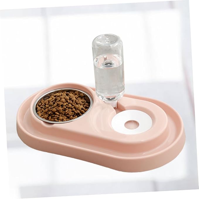 Automatic PET Water Feeder for Dogs and Cats Sturdy Plastic Water Dispenser Dual Use Design for Small Pets Easy to Clean and Refill