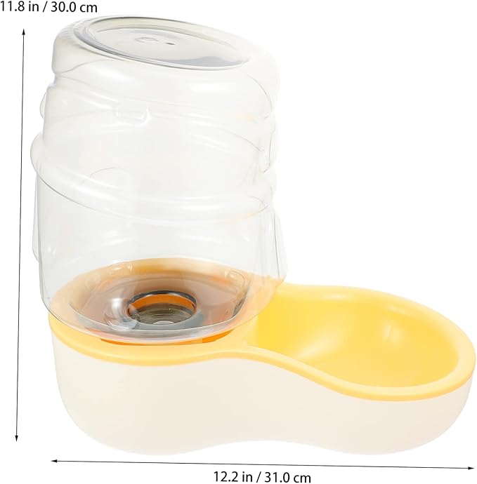 YARNOW 1pc Automatic Pet Water Feeder Lightweight Drinking Bowl for Dogs and Cats Non- Design for Home Use Compact for Easy Placement