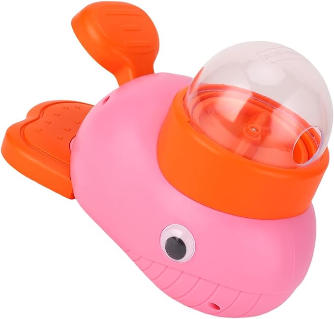 Dog Treat Dispenser Toy, Interactive Enrichment Puzzle Toy with Automatic Feeding and Large Capacity Slow Feeder for Dogs and Cats (Pink)