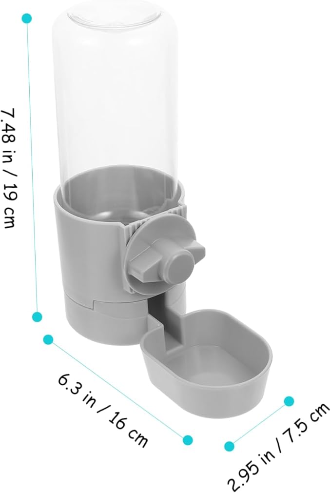 TOYANDONA Automatic Dog Waterer Hanging Drinking Fountain for Dogs Material Easy to Clean Adjust Pet Feeder Bowl for Cats Rabbits