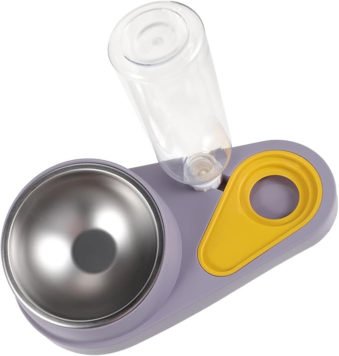 Yardwe Automatic Pet Food Water Feeder Dog Cat Bowl Pet Water Dispenser Easy to Use for Home