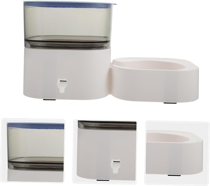Kisangel 1pc Automatic Pet Feeder Non- Dispenser for Cats and Dogs Removable and Easy to Safe Material for Pet Owners Seeking Convenience