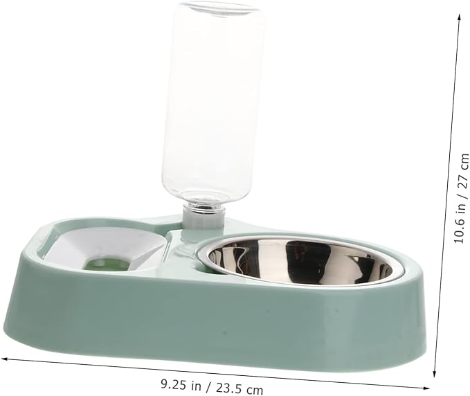 Dual-use Pet Feeder Bowl Water Dispenser Cat Dog Automatic Water Feeder Pet Supplies