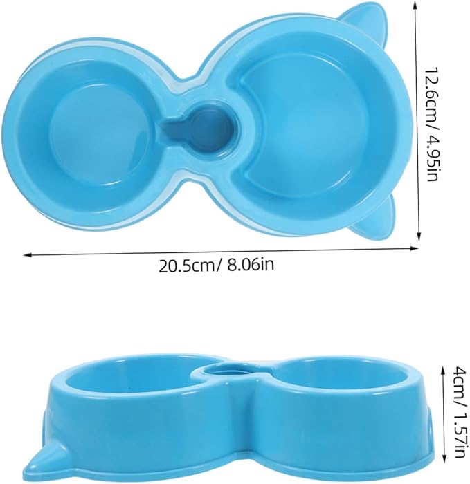 Automatic Dog Water Dispenser Portable Bowls Dual Food and Water Bowls for Dogs Cat and Kitten Feeder Safe Abs Material