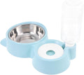 ibasenice 1pc Automatic Pet Water Feeder Food Dispenser Dual-use Cat Dog Bowl Design -Choke Feature
