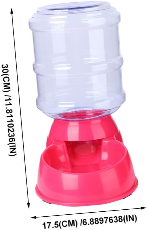 Automatic Pet Feeding Device Cat Food Dispenser Water Fountain Bowl Leakproof
