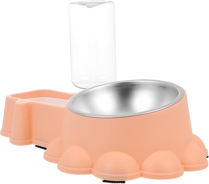 BESPORTBLE Multifunctional Dog Food Dispenser Water Container Automatic Pet Feeder for Home Use Easy to Fill Break Resistant and Cats