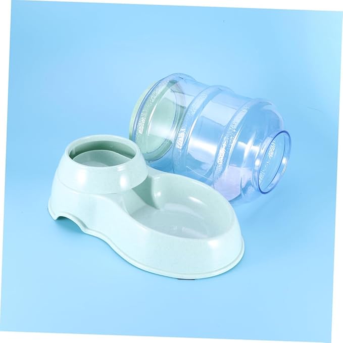 Totority Pet Dog Drinking Fountain Pet Food Drink Dispenser Dog Cat Feeder Automatic Feeder
