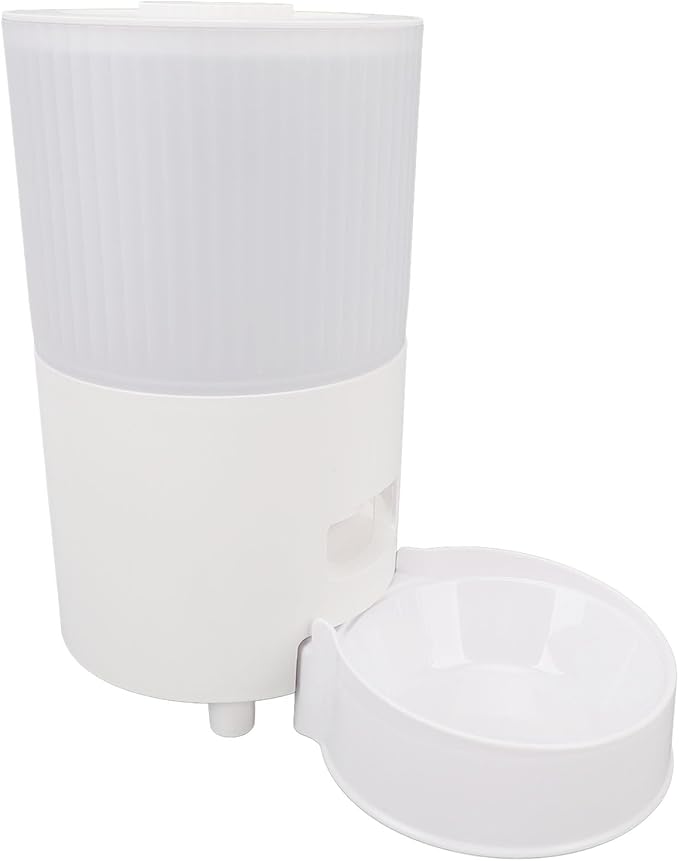 Automatic Feeders Feeder Large Capacity Remote Control Timer Anti Overflow Feature Easy Feed Adjustment for Diet Smart Pet Feeding Device 3L Automatic Cat (#1)