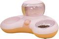 Cat Automatic Drinking Feeding Bowl Anti-overturning Non-Slip for Dogs(Pink)