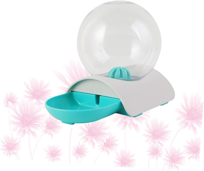 SUPVOX Pet Automatic Water Dispenser Pet Water Feeder Smooth Drinking Bowl for Cats and Dogs Elegant Blue Design for Home Decor