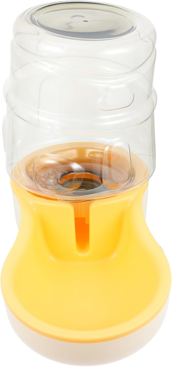 1pc Automatic Pet Water Dispenser Slanting Dog Water Bowl Feeder Deepened Drinking Trough Prevents Splashing for Cats and Dogs Capacity