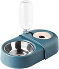 Automatic Dog Water Dispenser and Pet Feeding Bowl Unique Non Tip Design Removable Bowls Safe and Easy Dogs and Cats