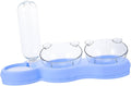 Happyyami Pet Water Bowl for Dogs Cats Automatic Puppy Food Feeder Detachable Water Dispenser Skid Design for Home Use