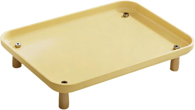 Generic Cat Dog Bowl Tray Pet Feeding Bowl Stand Comfort Pet Food Feeder Stands Cat Feeder Stand, for Food Dispenser