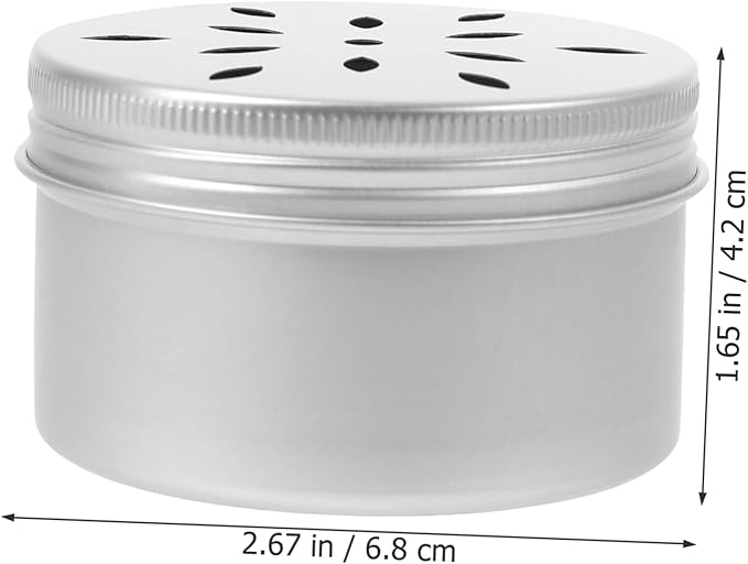 MERRYHAPY 10pcs Dog Scent Training Containers for Odor Detection Aluminum Scent Training Box Nose Work Tool for Dog and Stress Relief