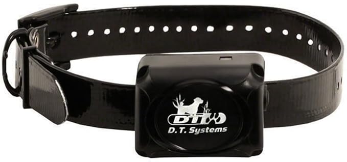 DT Systems H2O 1810, 1820, 1830 Plus Series Add-On/Replacement Collar Receiver, Waterproof Rechargeable Remote Hunting Dog Training Additional E-Collar, 1800-Yard Range, 16 Stimulation Levels, Black