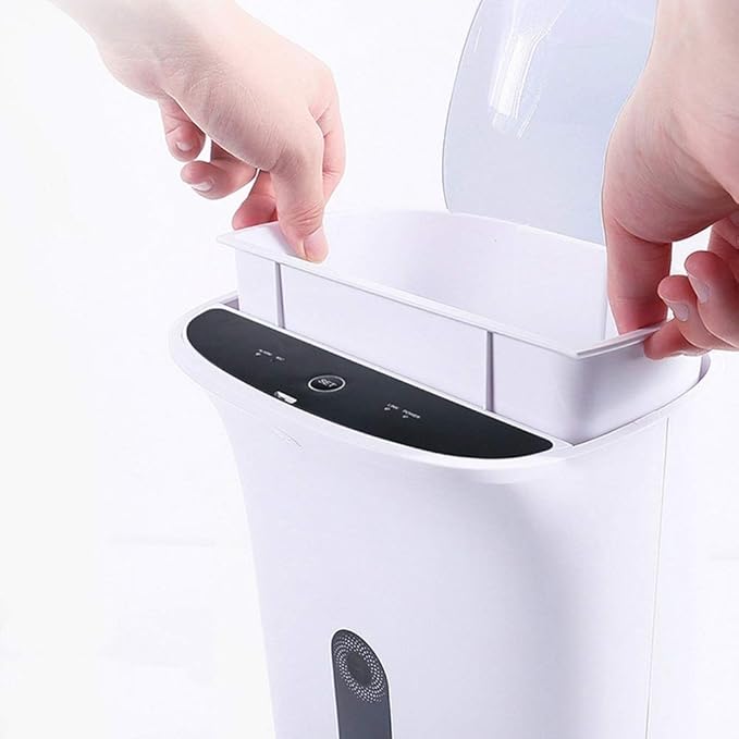feeders White + Black pet Dog cat Automatic Feeder 4.3L Large Capacity recordable Feeding Machine Bowl 4 Meals Timing quantitative Dual Power Supply ABS