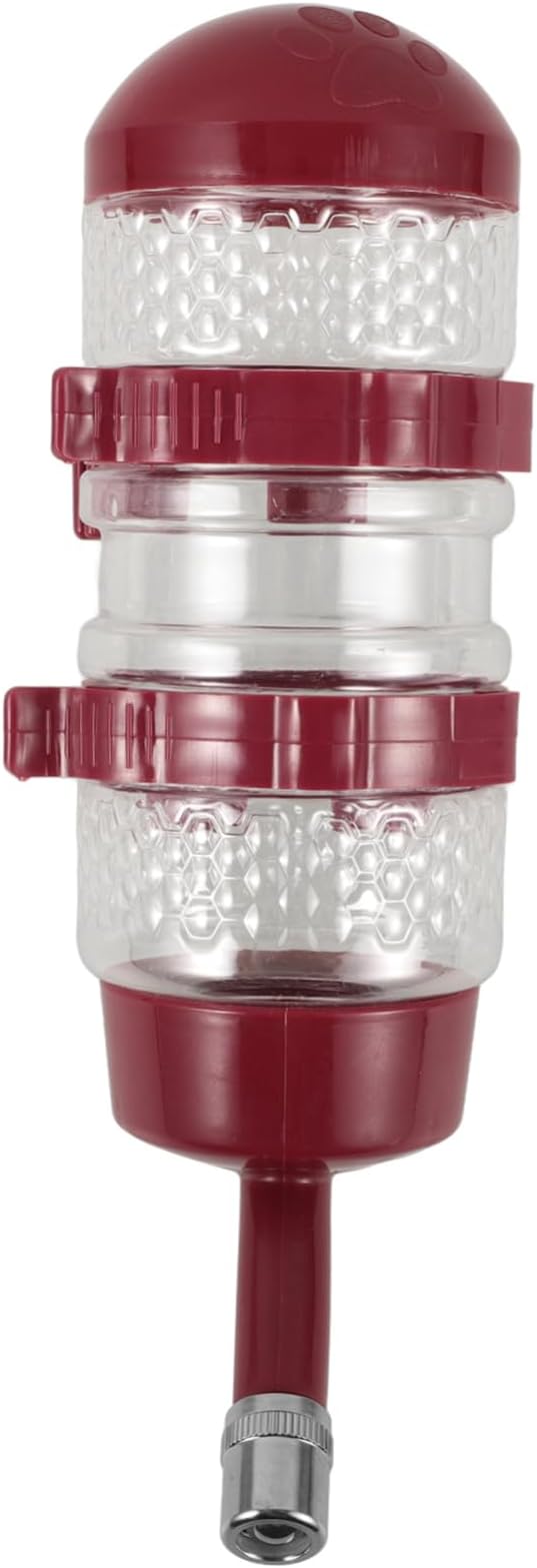 Mipcase 4pcs Large Dog Crate Hanging Water Dispenser Pet Feeder Dispenser for Dogs and Cats