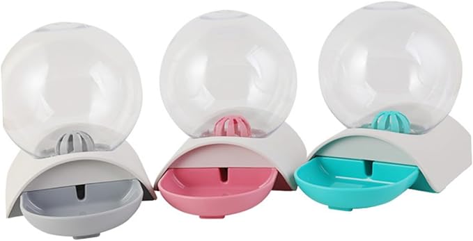 POPETPOP Cat Dog Water Bowl Automatic Pet Water Dispenser Pet Drinking Supplies Unique Design Safe Decorative