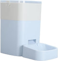 Automatic Pet Feeder Smart Food Delivery Remote Control Large Capacity Cat Dog Feeder Home (Light Blue)