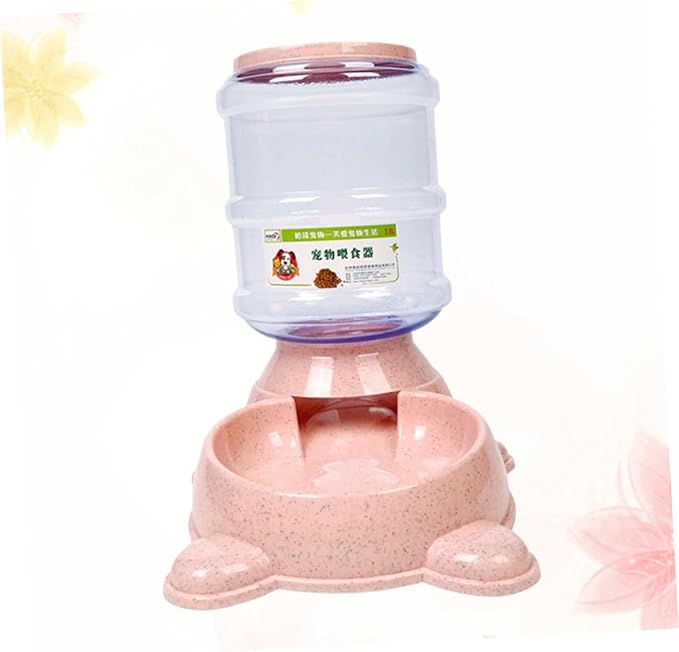 Totority Non-Skid Base Automatic Feeder Large Dog Bowl Easy Refill Food Dispenser Pet Feeder