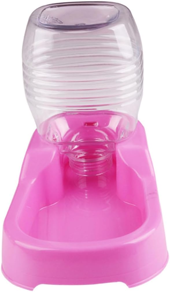 FRCOLOR 3pcs Pet Water Feeder Bowl Creative Automatic Drinking Tool for Dogs and Puppies Unique Non- Design Easy to Safe Material for Home and Pet Shops