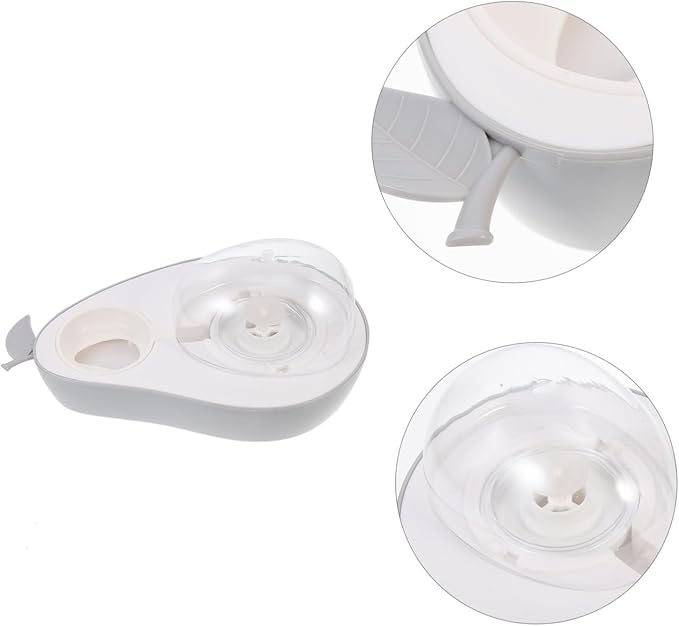 Totority Water Bowl Dispenser for Cats Dogs Auto Pet Water Feeder Non-Slip Pet Accessory