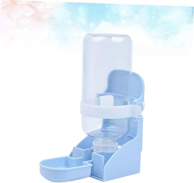 FRCOLOR 2pcs Pet Automatic Water Feeder for Dogs Cats Pigeons Hanging Cage Drinking Tool Safe Smooth Unique Design for Shops