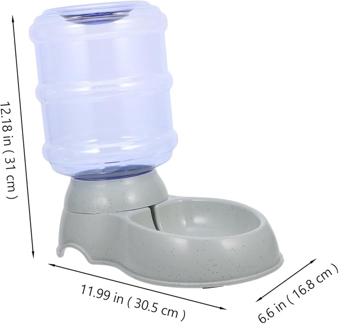 VANZACK Dog Feeder Water Dispenser Automatic Water Feeder for Pets Material Easy Assembly