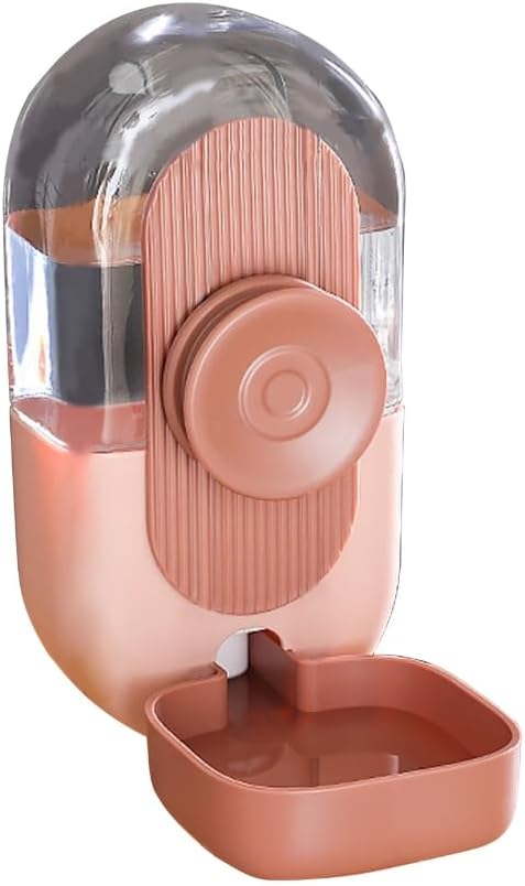 Automatic Waterer 29oz Food Feeder 27oz Water Dispenser Auto Feeders Feeding for Small & Large Cats Dogs