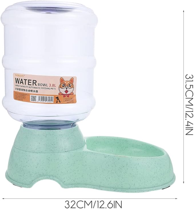 Pet Supplies Automatic Dog Cat Waterer Capacity Non-Slip Base Leakproof Design