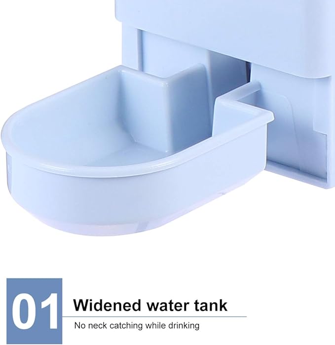 MERRYHAPY 1pc Hanging Waterer for Pets Automatic Water Dispenser Station for Dogs Cats Leak Design for Use